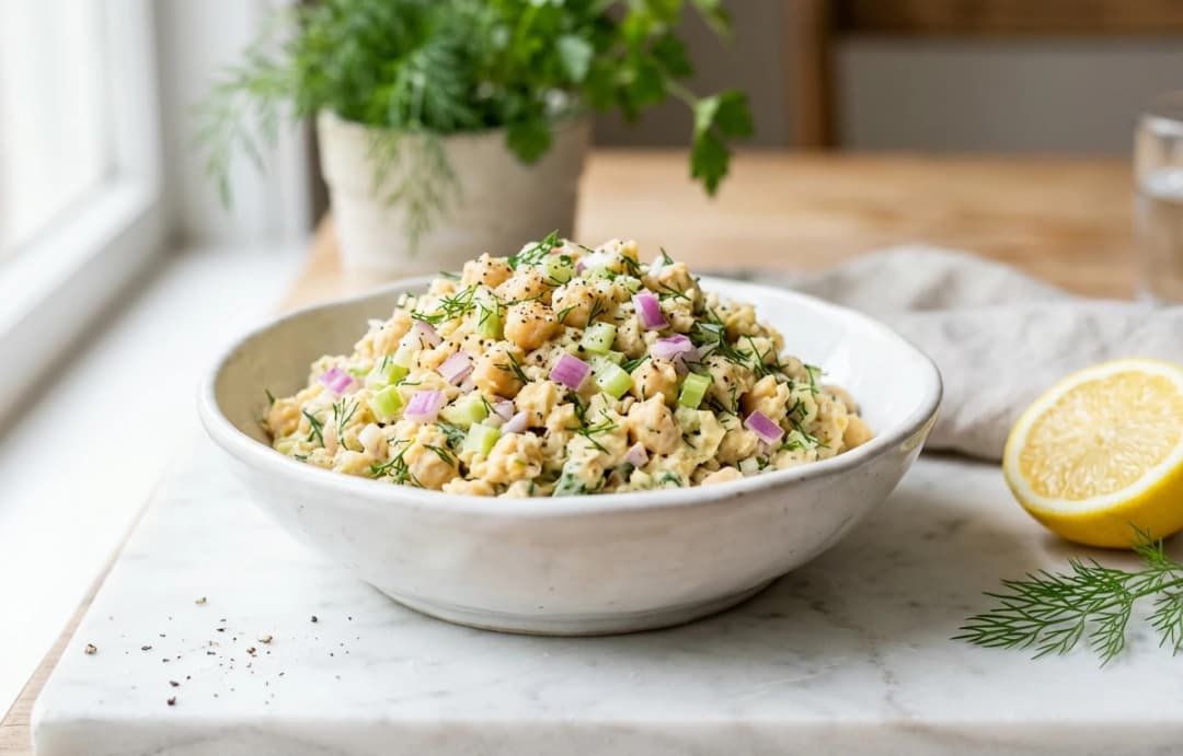 5-Minute Chickpea Tuna Salad