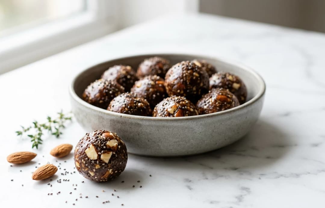 5-Minute Date & Nut Energy Balls