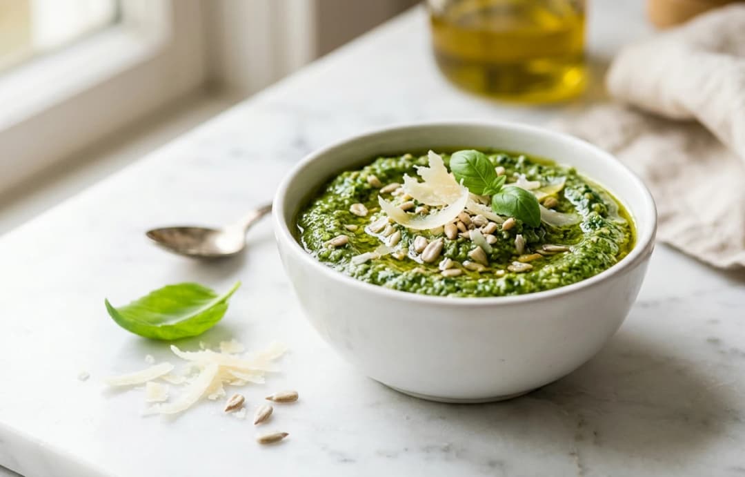 5-Minute Sunflower Seed Pesto