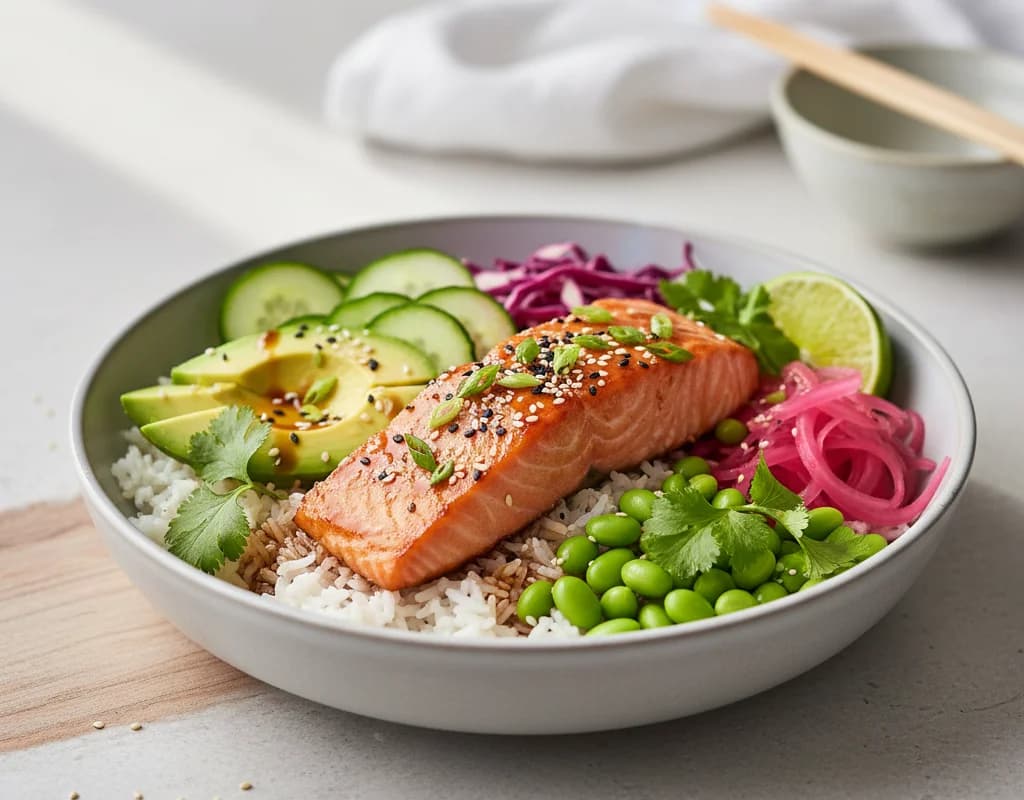 Asian Salmon Bowl