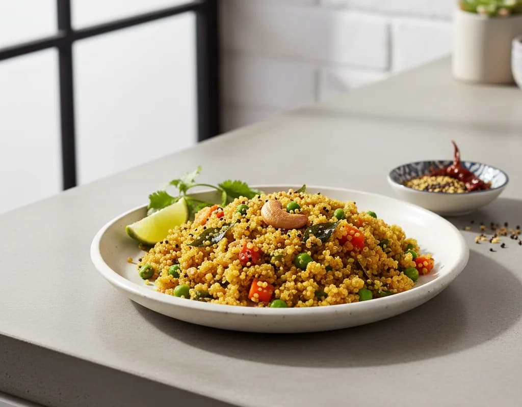 Indian Quinoa Upma