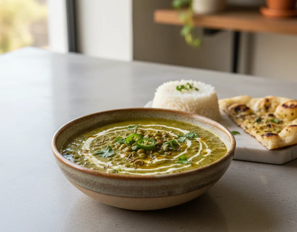 Green Moong Curry