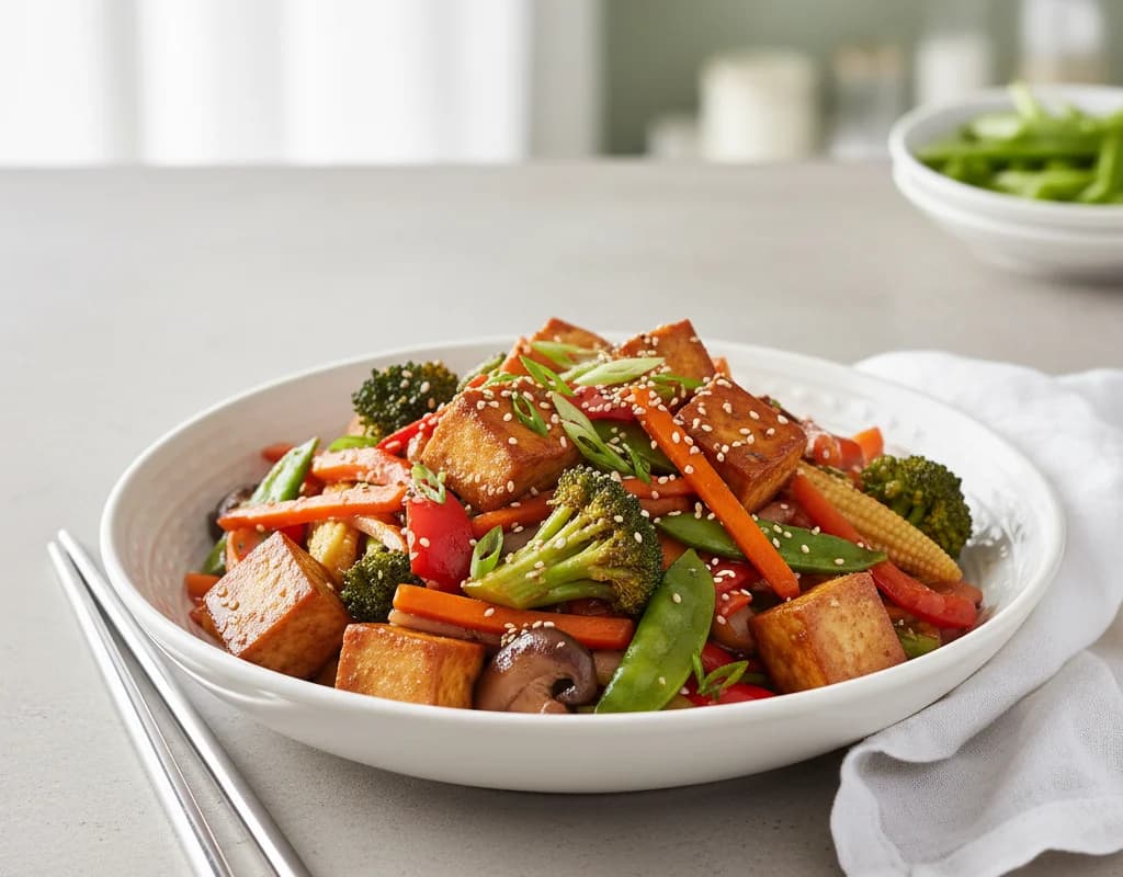 Vegetable Tofu Stir-fry