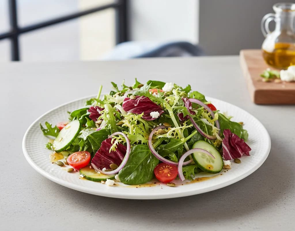 Mixed Greens Salad with Vinaigrette