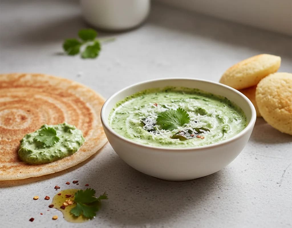 Coriander Coconut Chutney