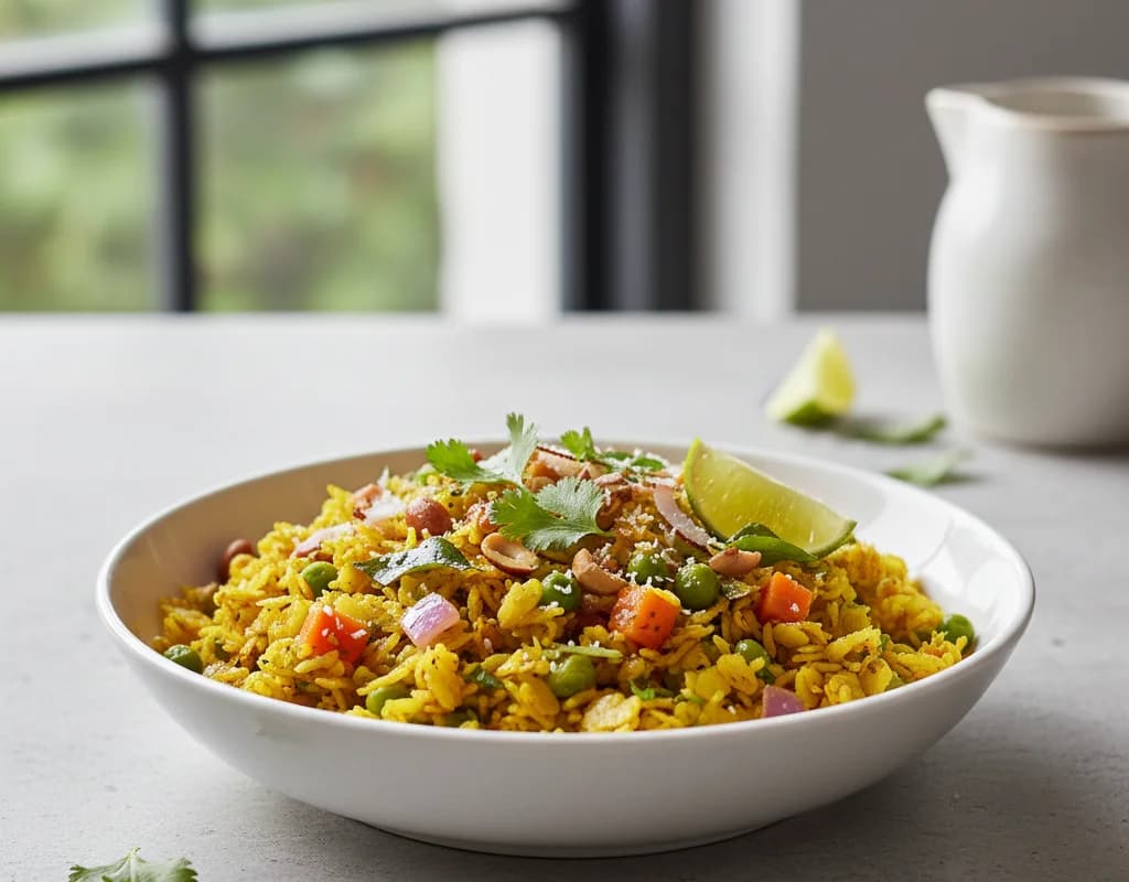 Vegan Poha