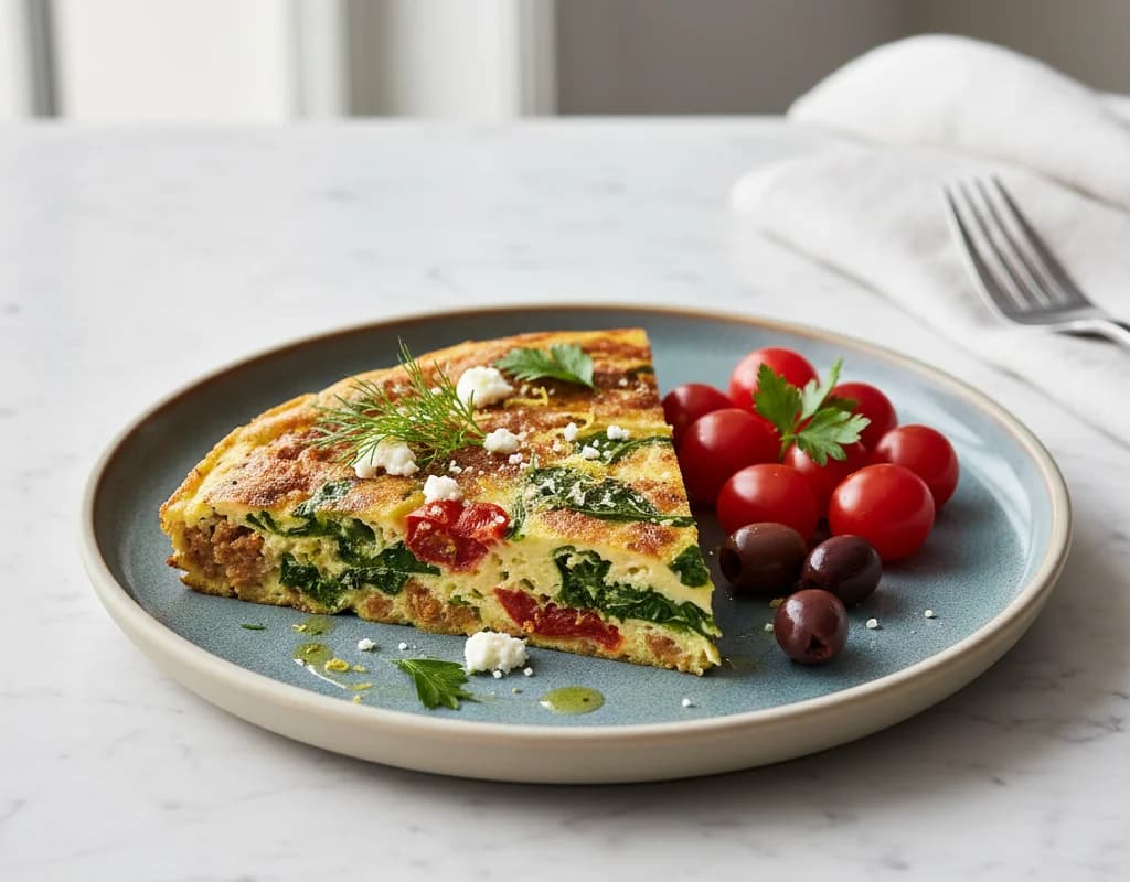 Turkey Spinach Frittata