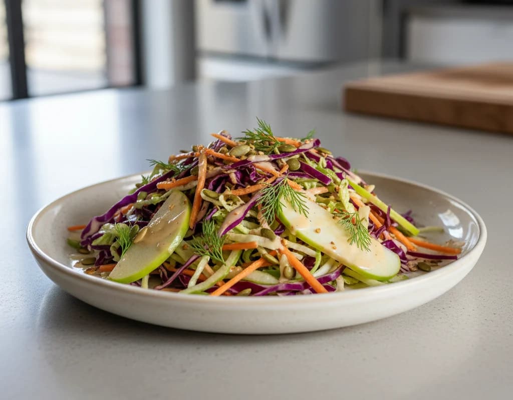 Vegan Low-Ox Apple Cabbage Salad