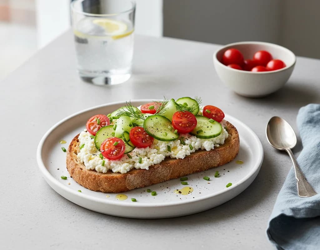 Cottage Cheese Toast