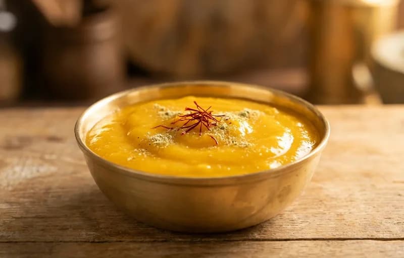 Aamras, Puri and Bateta nu Shaak - Recipe 1