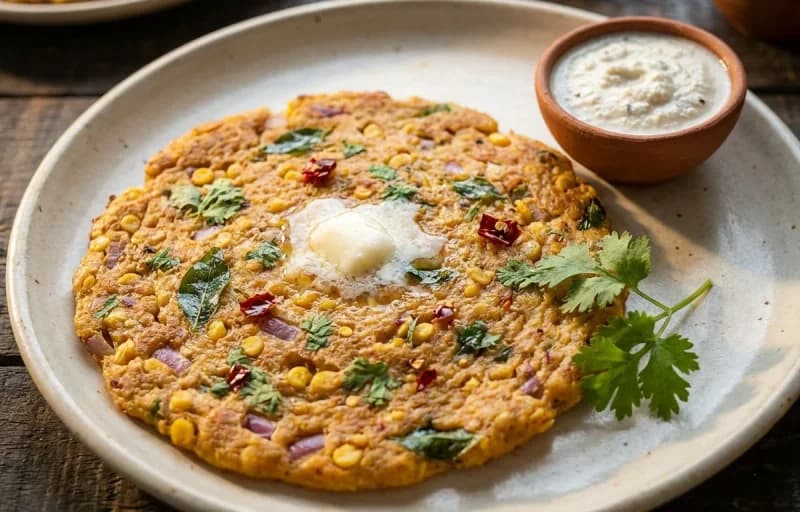 Adai with Egg Poriyal - Recipe 1
