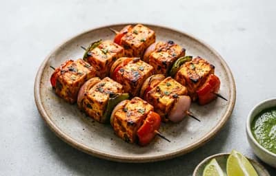 Air-Fryer Paneer Tikka