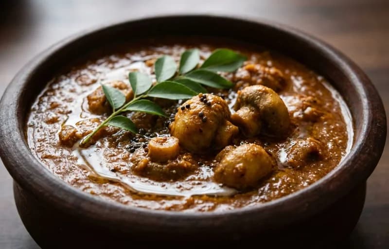 Akki Roti with Alambe Gassi - Recipe 2