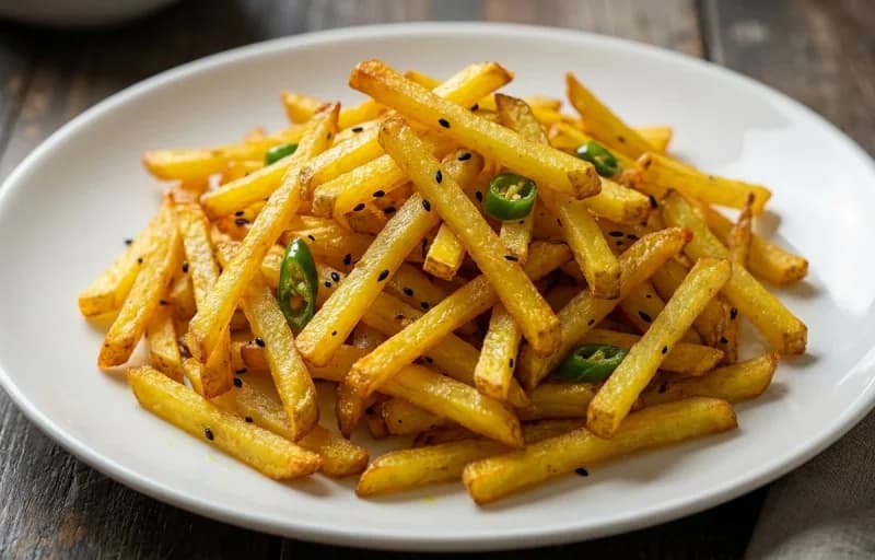 Dimer Dalna, Aloo Bhaja and Ruti - Recipe 2