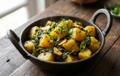 Aloo Methi Sabzi