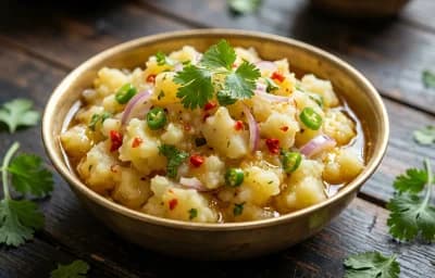 Aloo Pitika with Bhoot Jolokia