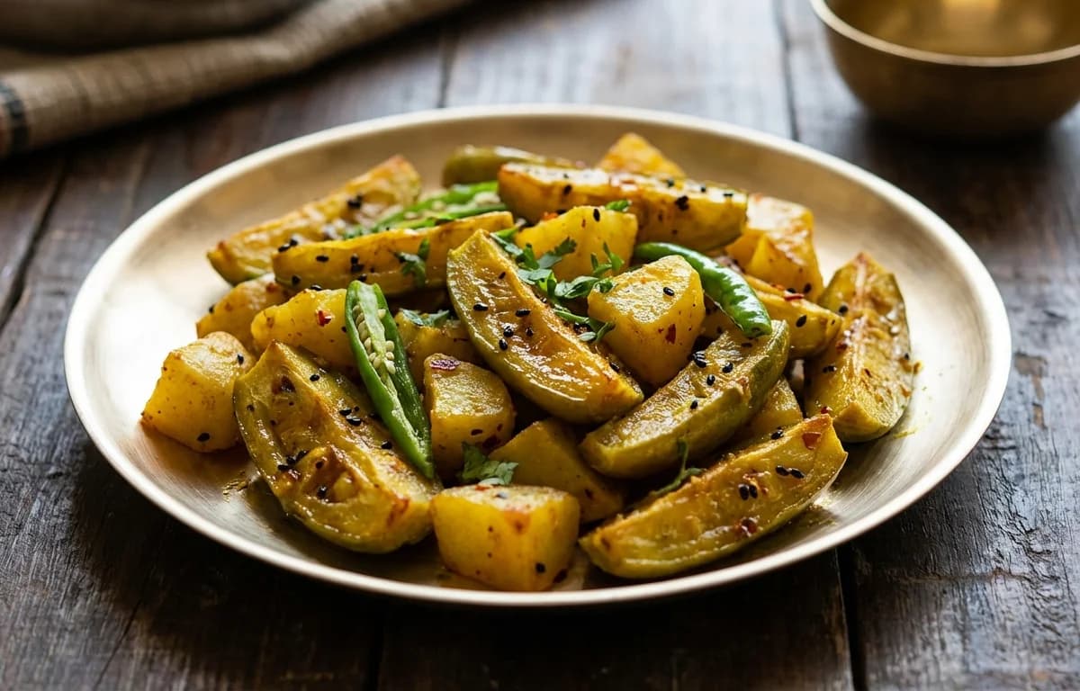 Aloo Potol Bhaja