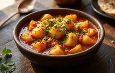 Aloo Rasedar Sabzi