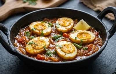 Amritsari Tawa Egg Masala