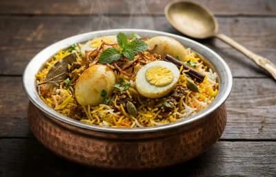 Anda Biryani