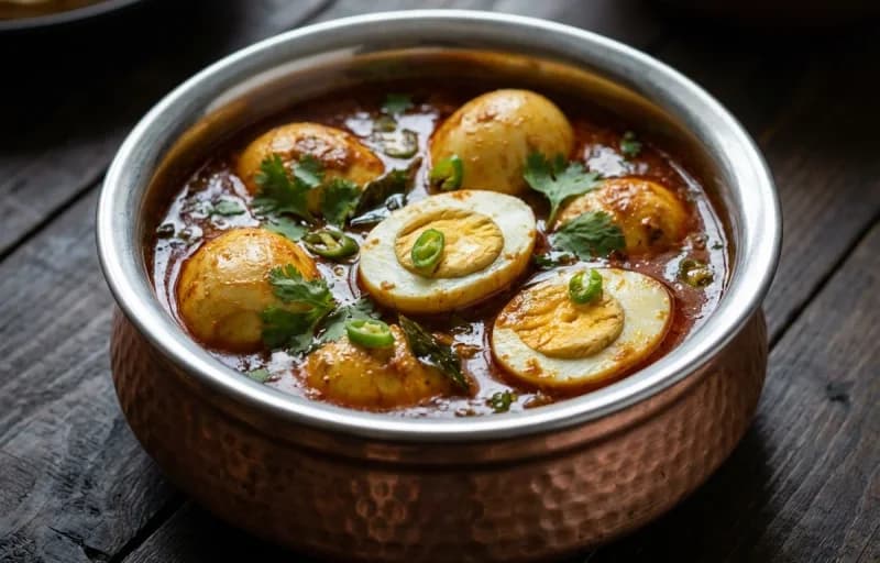 Ande ka Salan with Bagara Chawal - Recipe 1