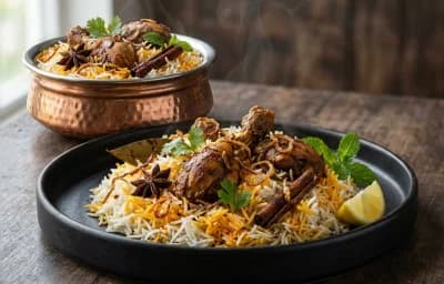 Andhra Chicken Biryani