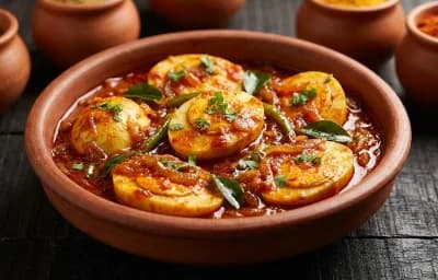 Andhra Chilli Egg