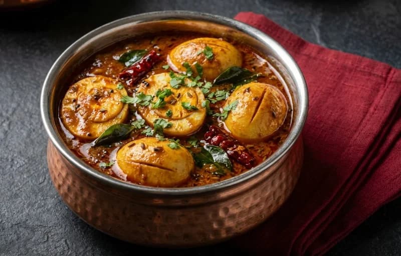 Kal Dosa with Andhra Kodi Guddu Pulusu - Recipe 2