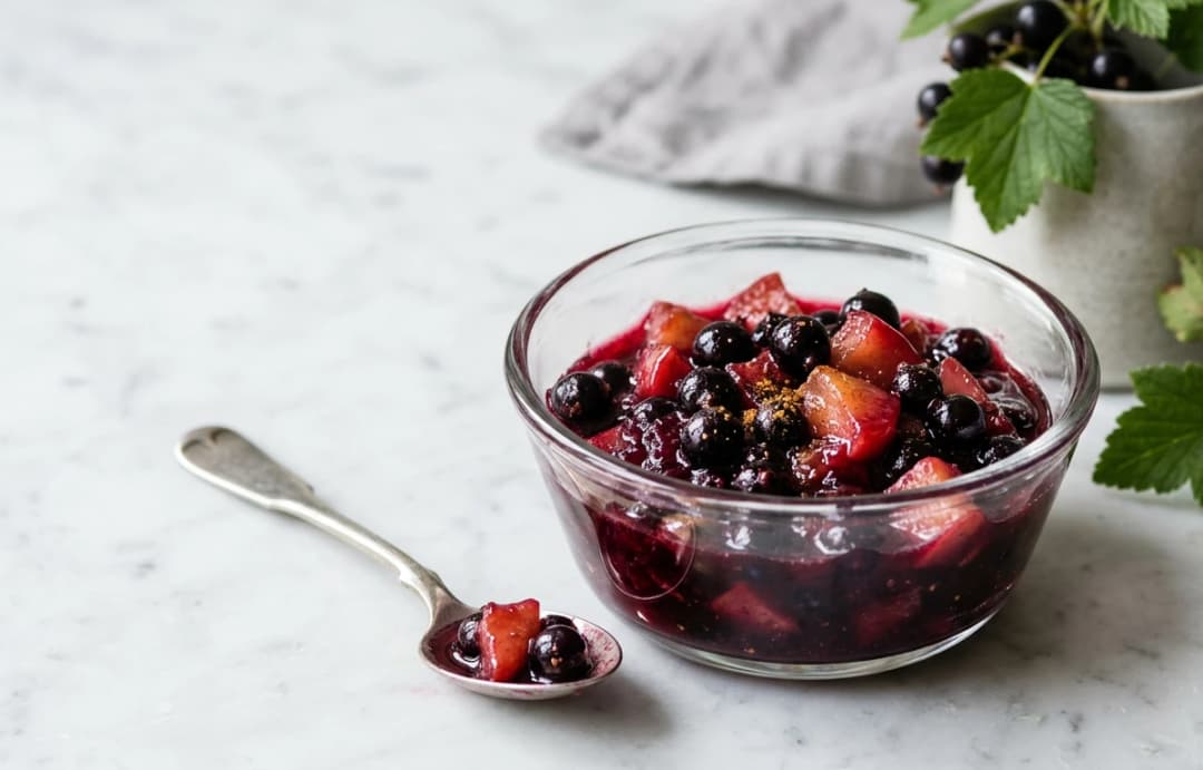 Apple & Blackcurrant Compote