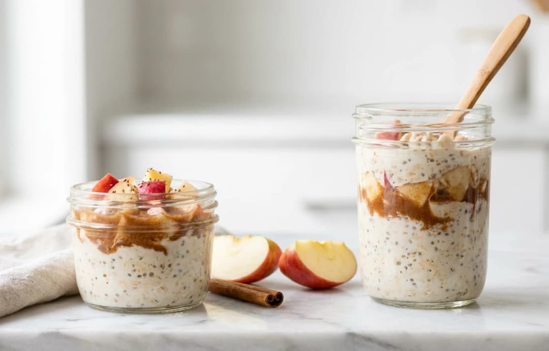 Apple Cinnamon Overnight Oats