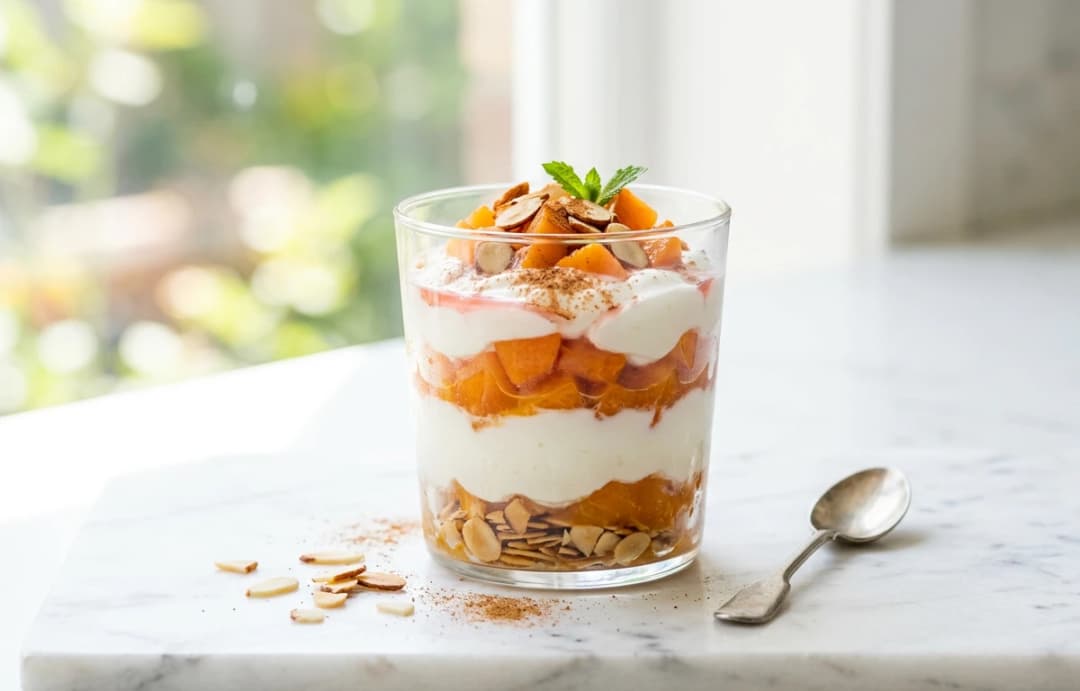Apricot & Greek Yogurt Parfait