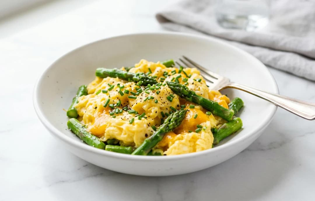 Asparagus and Egg Scramble