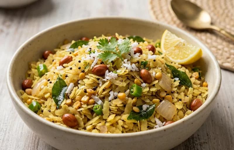 Avalakki Upma with Boiled Egg - Recipe 1