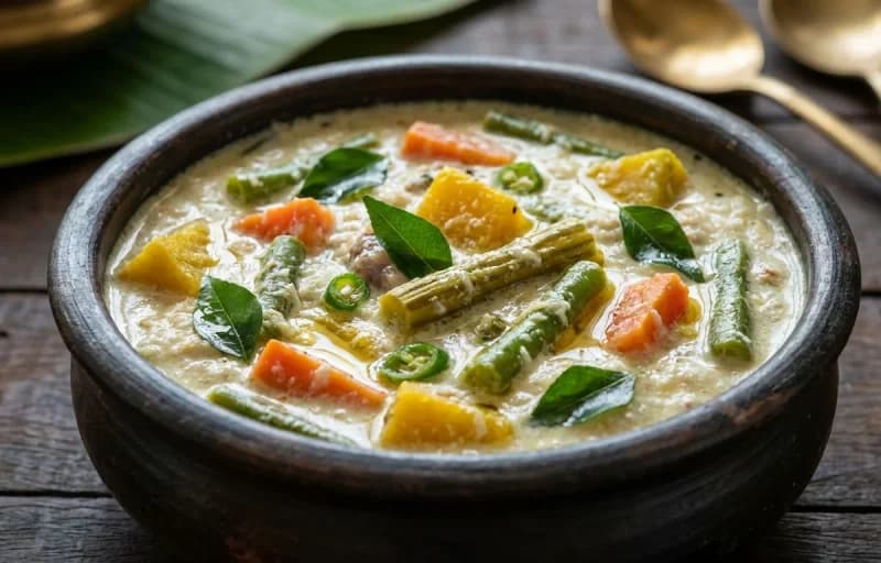 Thengai Sadam with Avial - Recipe 2