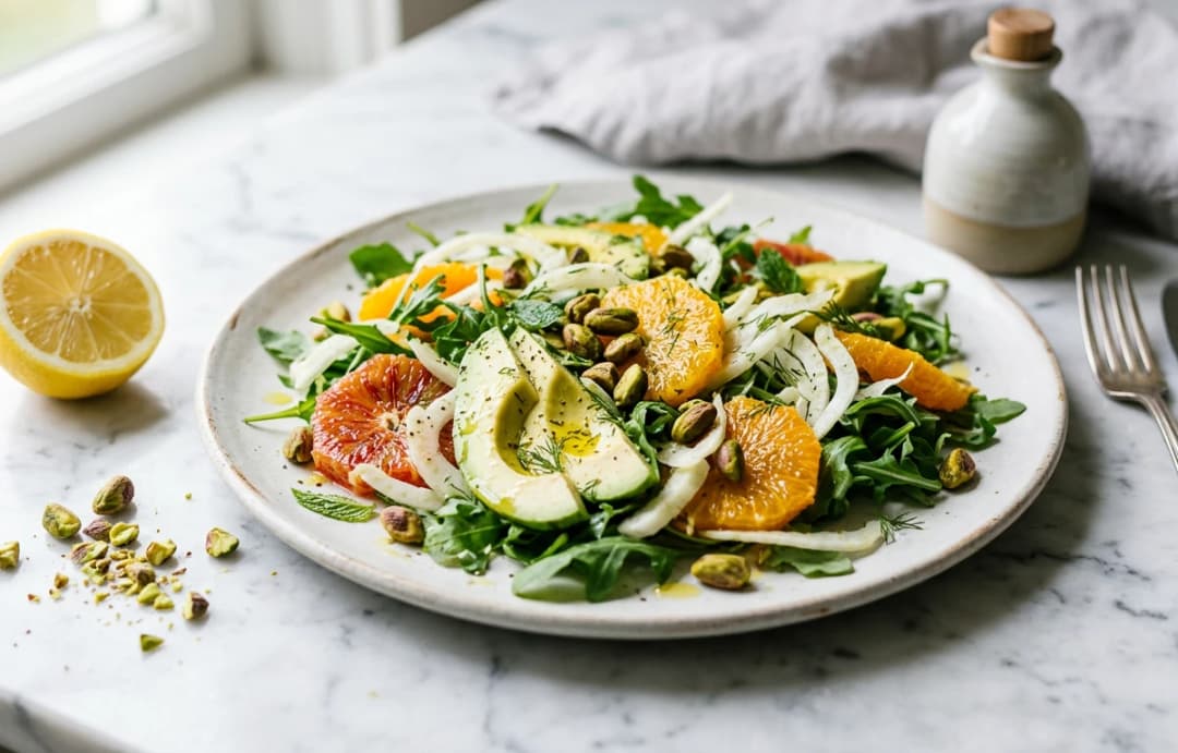 Avocado & Orange Salad with Fennel