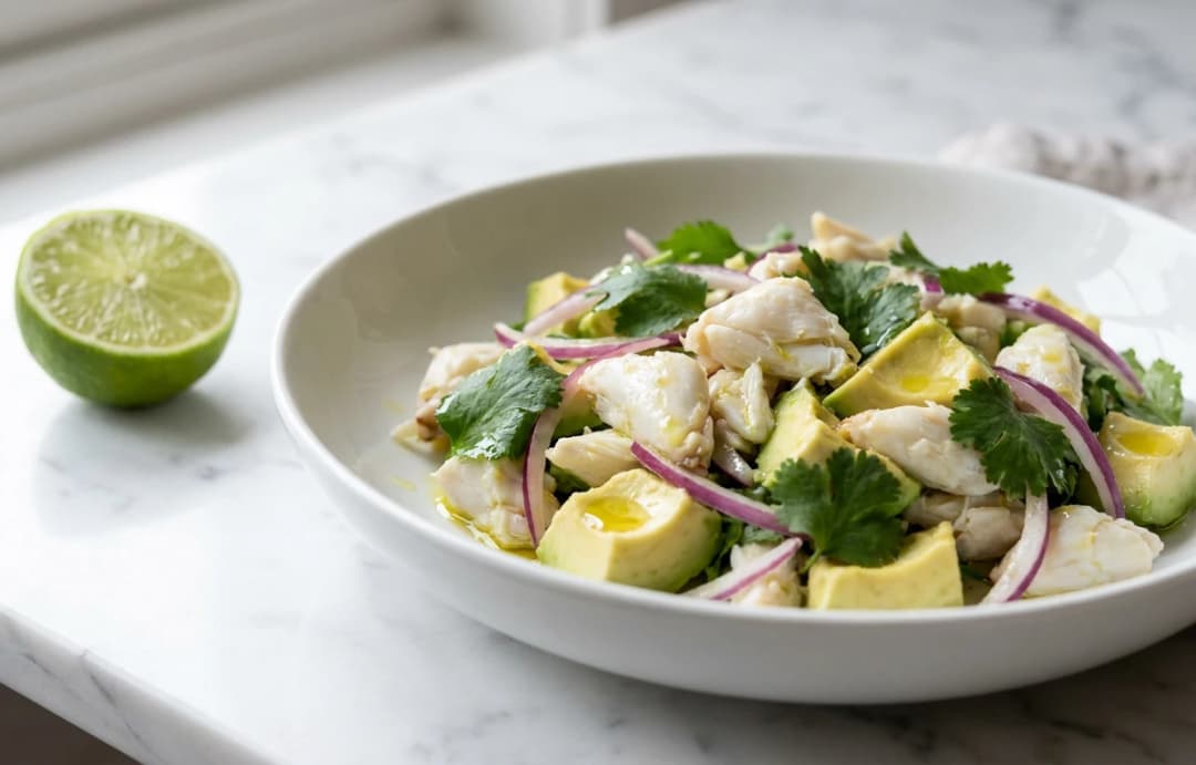 Avocado Crab Salad