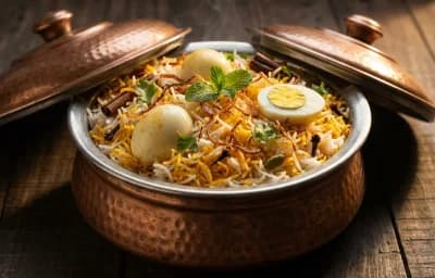 Awadhi Anda Biryani