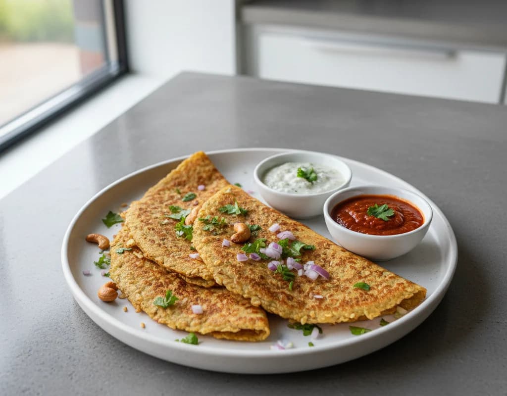 Oats Rava Dosa