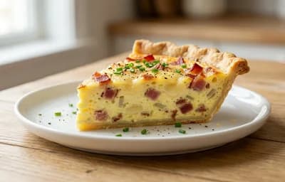 Bacon and Swiss Quiche