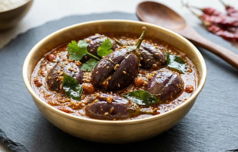 Akki Roti with Badanekayi Ennegayi - Recipe 2