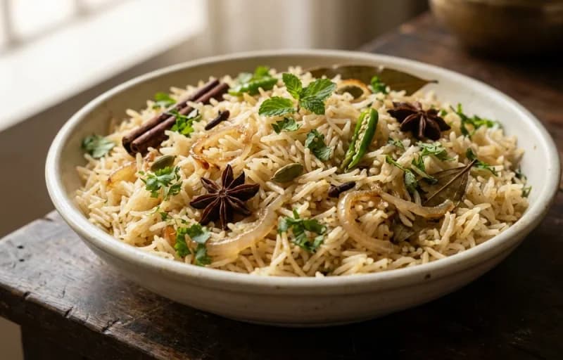 Hyderabadi Egg Curry with Bagara Chawal - Recipe 2