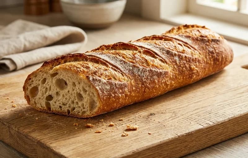 Steamed Mussels with Garlic and White Wine with Baguette - Recipe 2