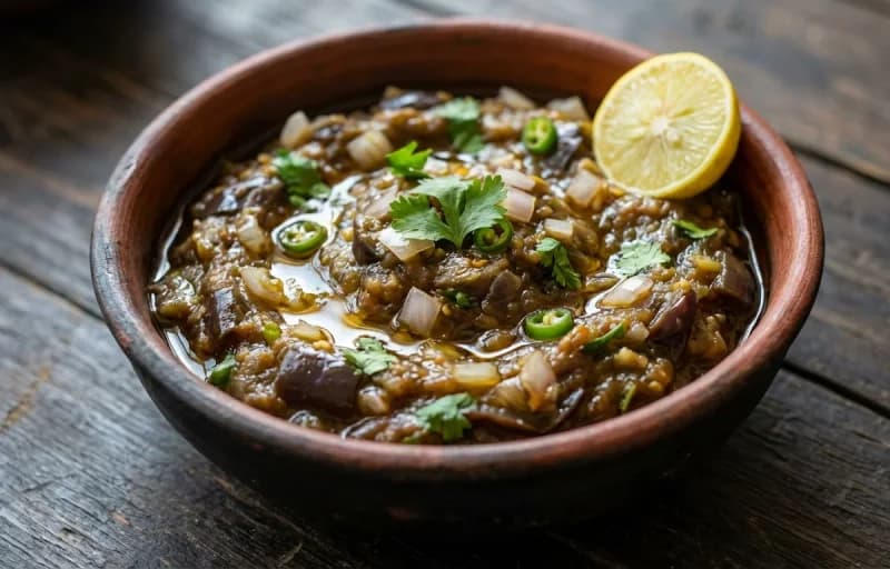 Chakuli Pitha with Baigana Bharta - Recipe 2