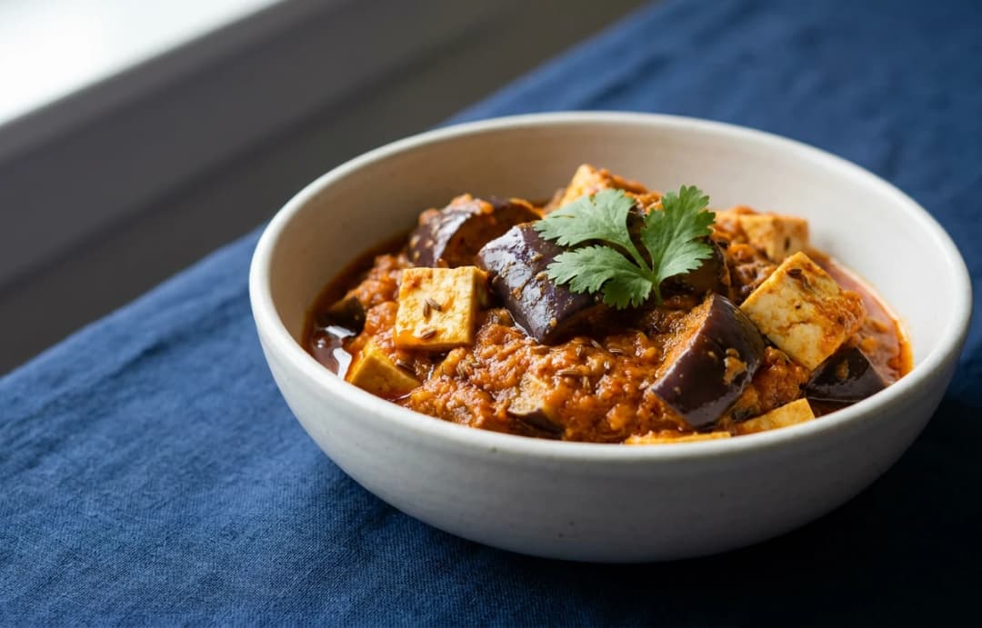 Baingan Tofu Curry