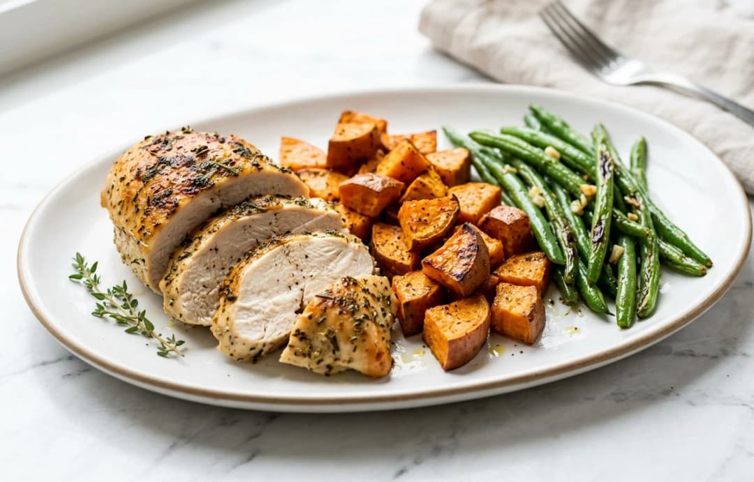 Baked Chicken with Sweet Potatoes