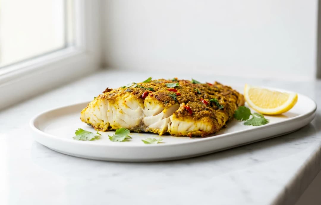 Baked Fish Masala