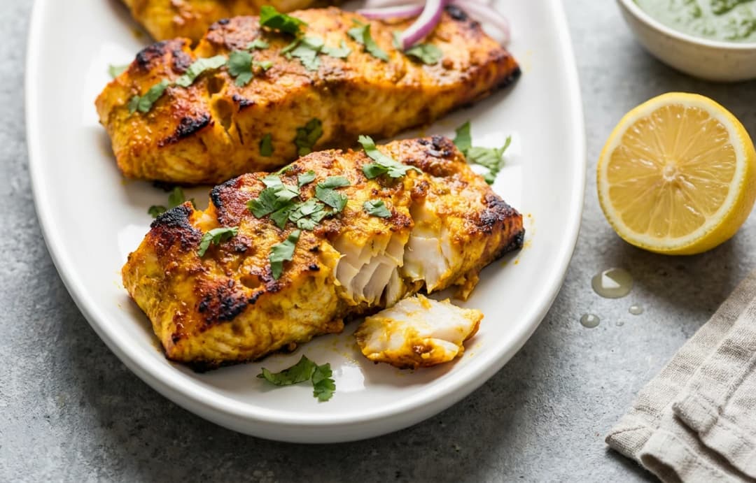 Baked Fish Tikka