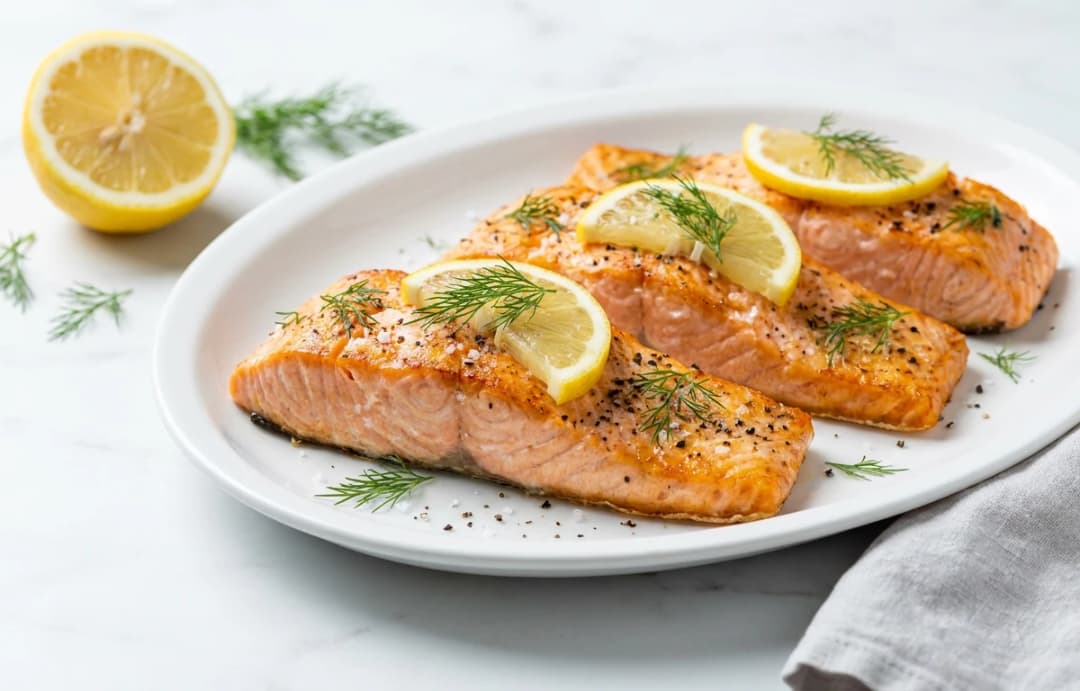 Baked Lemon Dill Salmon