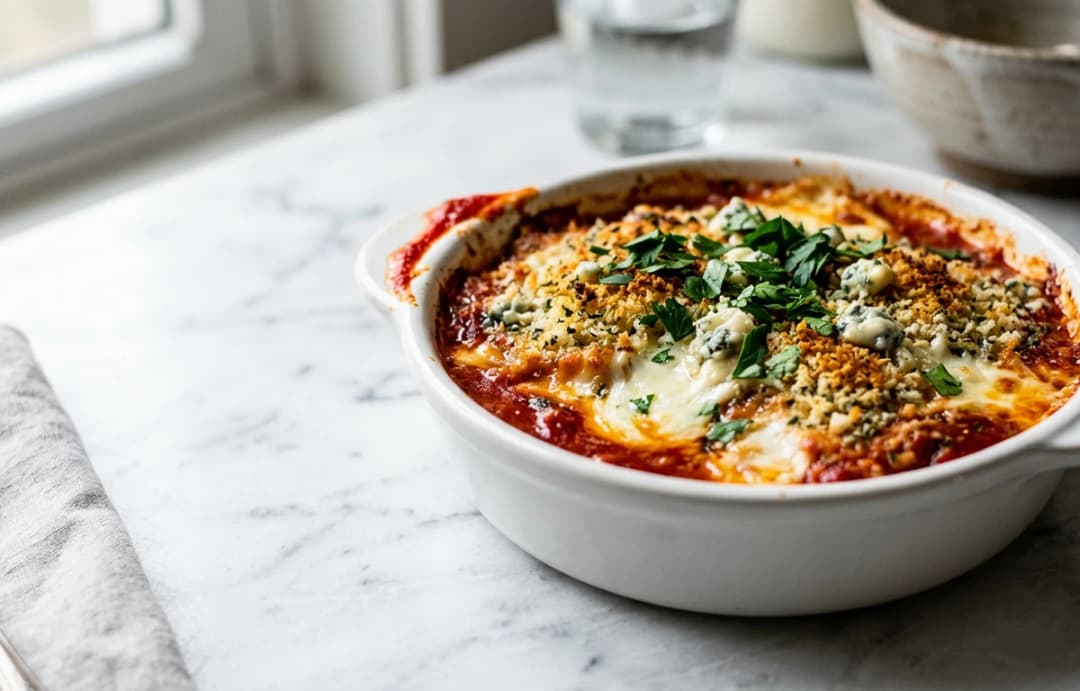 Baked Mozzarella & Marinara