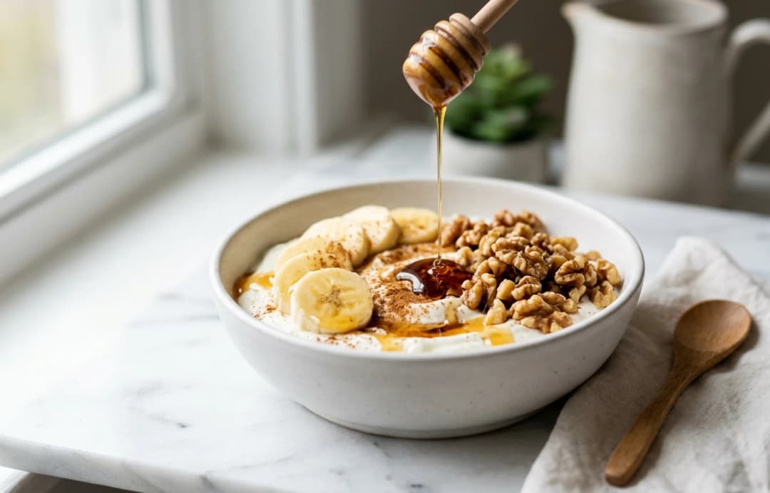 Banana & Walnut Yogurt Bowl